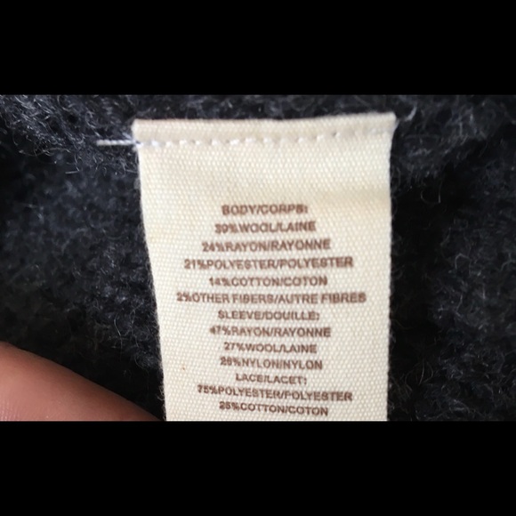 CLEARANCE /Make an offer! Free People Cardigan with Back Fabric Deta… - Picture 9 of 9